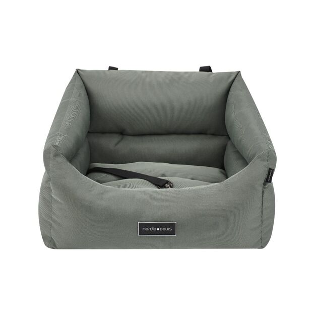 Nordic paws - Berta Carseat - Green  - 50 x 45 x 30 cm