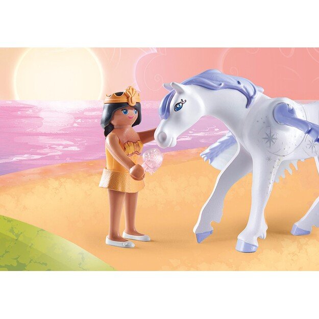 Playmobil - Pegasus with Rainbow in the Clouds (71361)