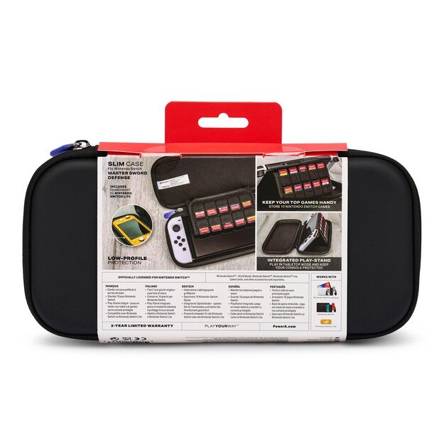 PowerA Slim Case - Master Sword Defense /Nintendo Switch
