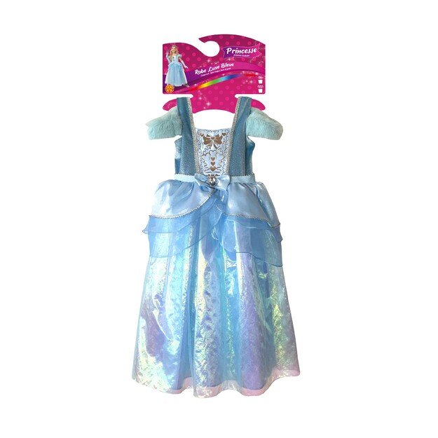 Rubies - Deluxe Dress - Blue Princess (128 cm) 3