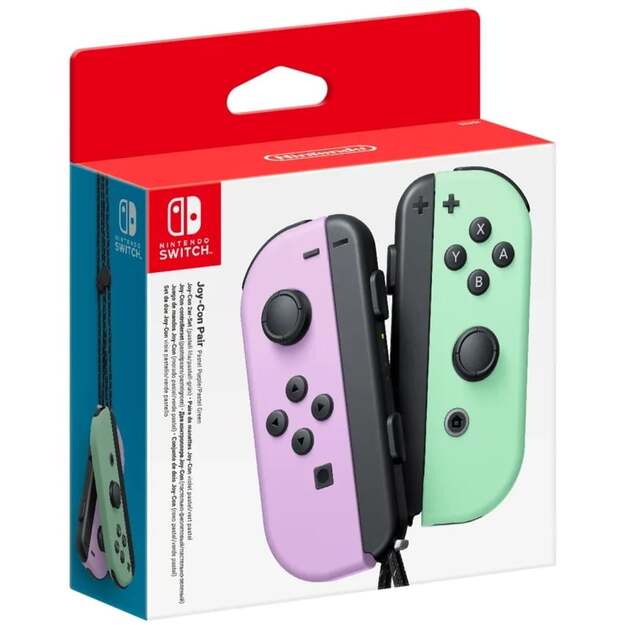Joy Con Pair Pastel Purple/Pastel Green
      
        - Nintendo Switch