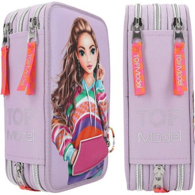 TOPModel - Triple Pencil Case with applied smart phone JOY ( 0412842 ) 7