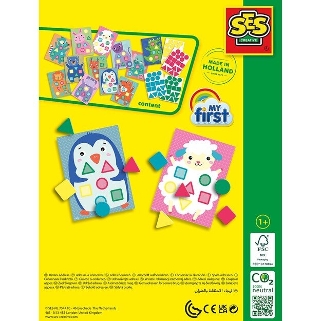 SES Creative - My first - Sticker Mosaics - (S14484)