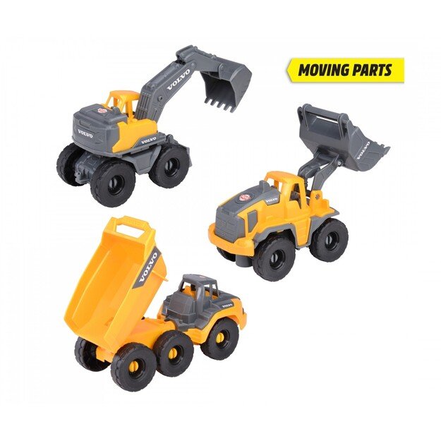 Dickie Toys - Volvo Contruction Set (203722015)