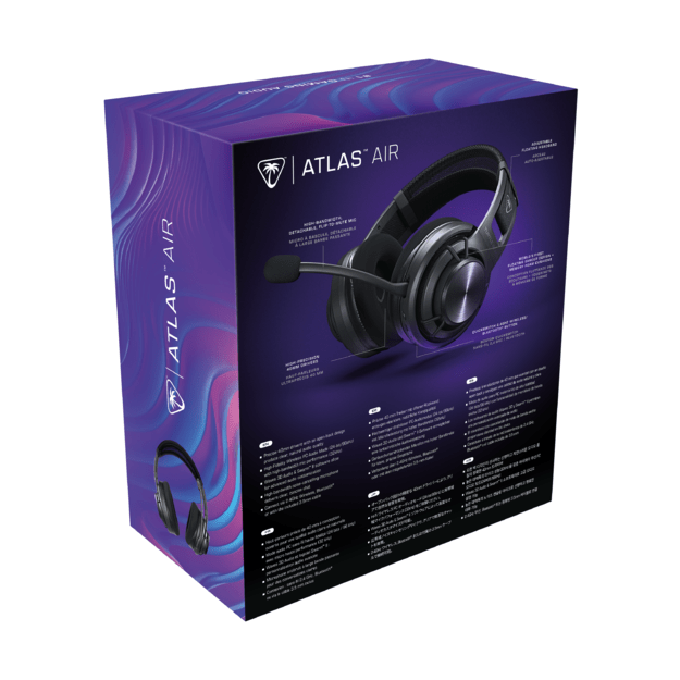 Turtle Beach Atlas Air Wireless Headset - Black-Multiformat 4