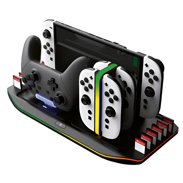 Nacon - Charging Station XL til Nintendo Switch II – Oplad 4 Joy-Con 2