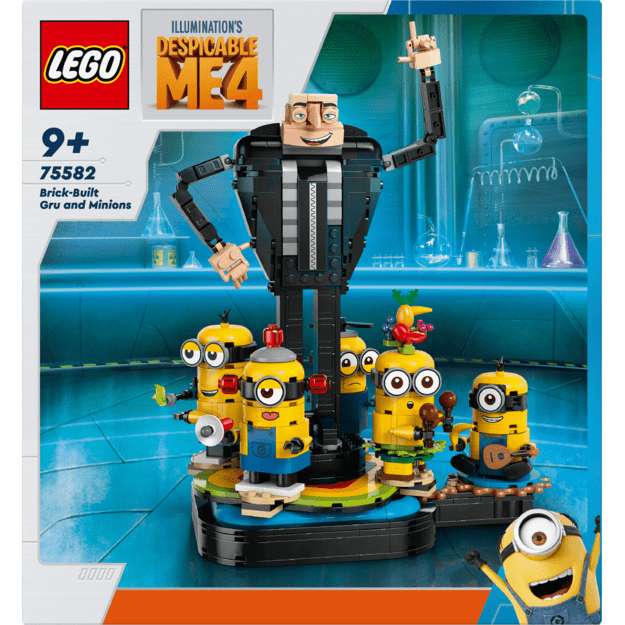 LEGO Minions - Brick-Built Gru and Minions (75582)