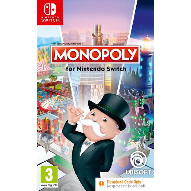 Monopoly (Code in a Box)
      
        - Nintendo Switch