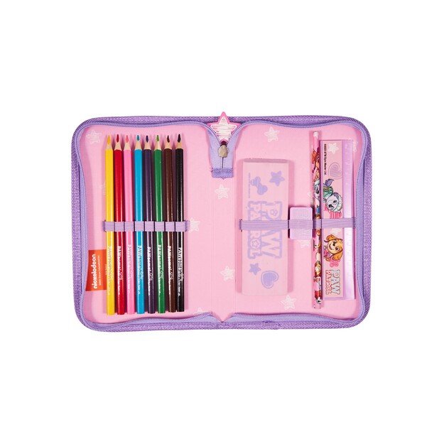 Kids Licensing - Pencil Case w/Content - Paw Patrol  (045608308) 1