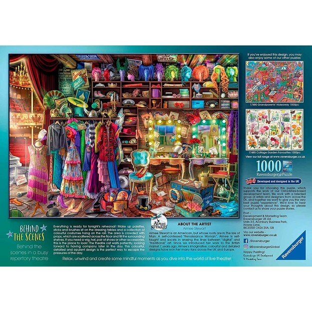 Ravensburger - Amiee Stewart Backstage 1000p - (10217517)