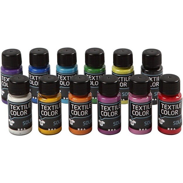 Textile Color - Solid Asorted Colours (34199)
