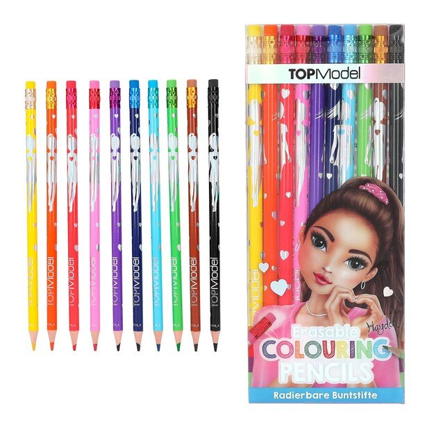 TOPModel - Erasable Colouring Pencils (0412219)
