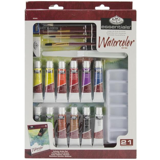 Royal & Langnickel - Watercolor Art Set - 21 pcs (304007)