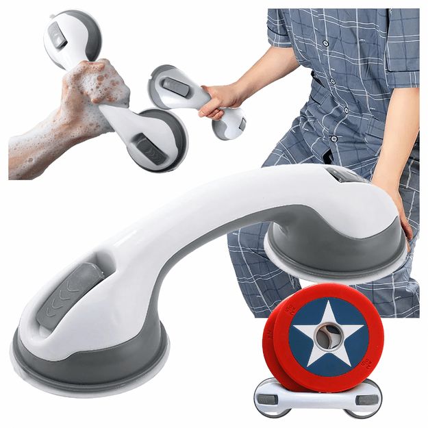 Vonios kambario saugos rankena senjorams Vonios kambario dušo siurbtukai