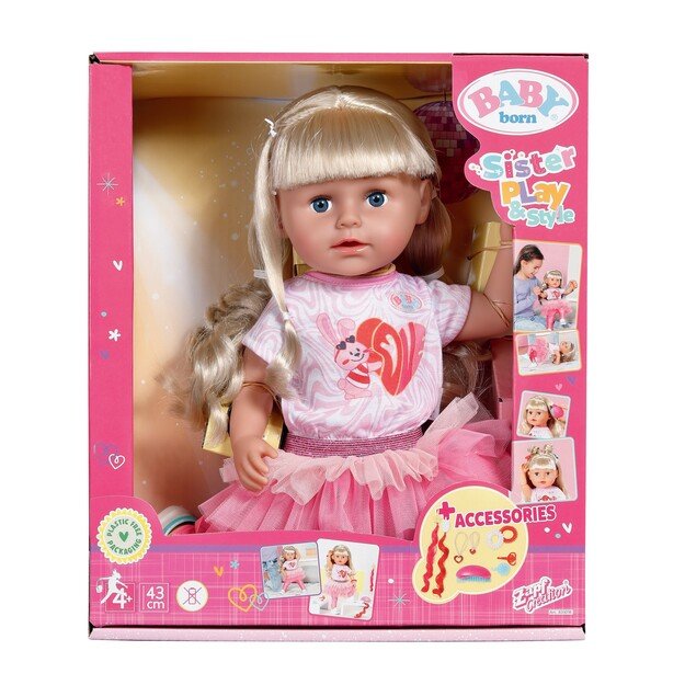 BABY born - Sister Style & Play 43cm (833018)