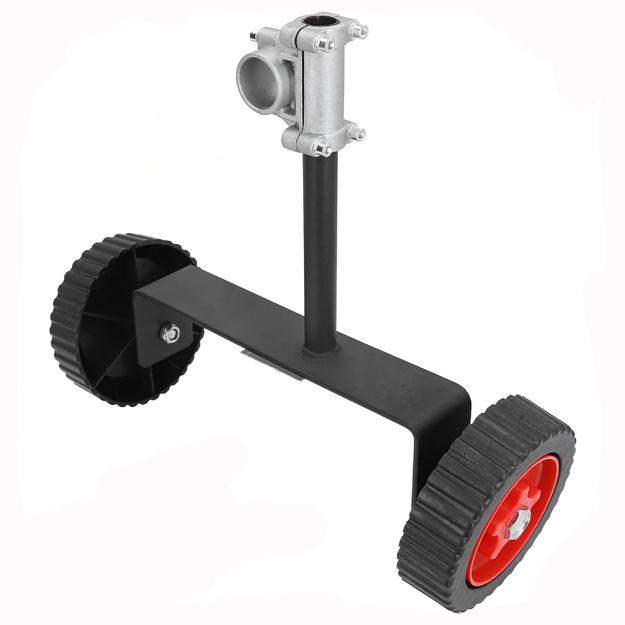 Metal Universal Support Wheels for Lawn Mowers and Trimmers 26-28 mm