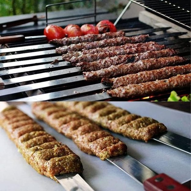 Vardad Šašlõki vardad Grillvardad Metallist 4 tk 50 cm