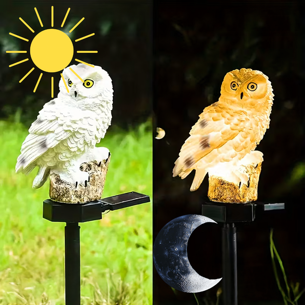 Saules dārza lampa LED pūcei Liela lampa dārza dekorēšanai