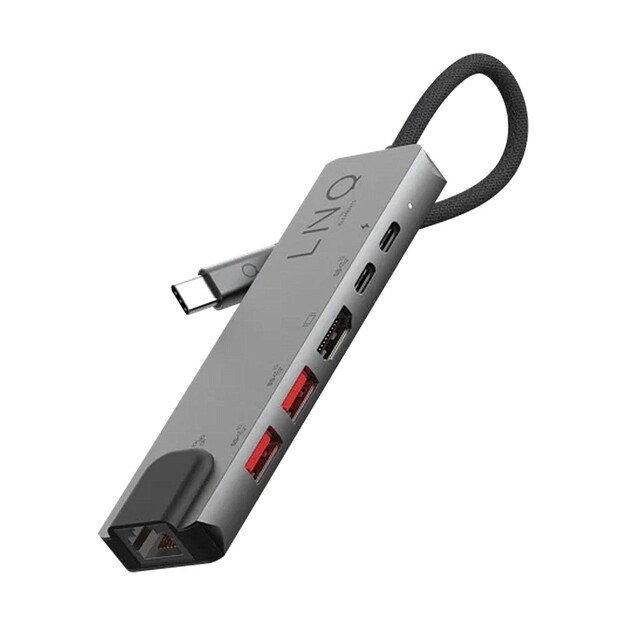 LINQ - 6in1 PRO USB-C Multiport Hub