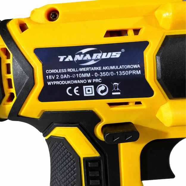 Akumuliatorinių gręžtuvų ir atsuktuvų dėklas 2 x Aku 18V 2 Ah Led