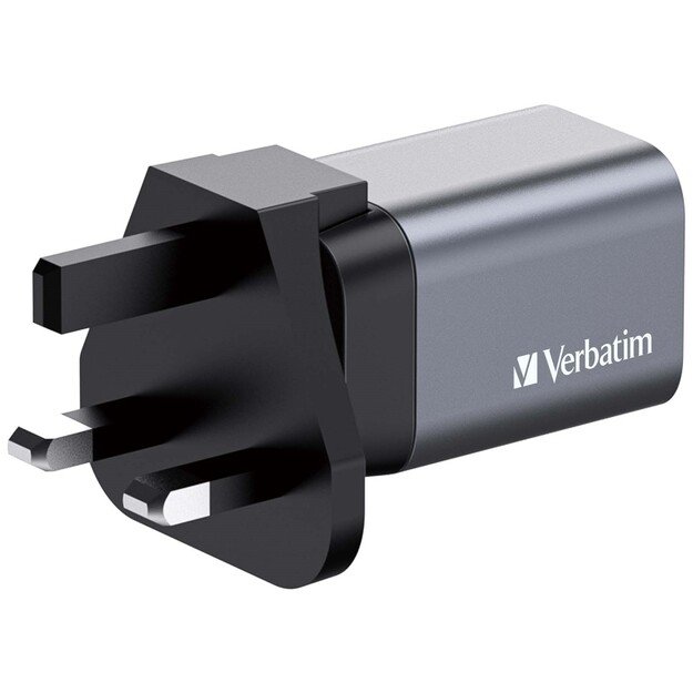 Verbatim - GNC-35 GaN Charger 2 Port 35W USB-A/USB-C