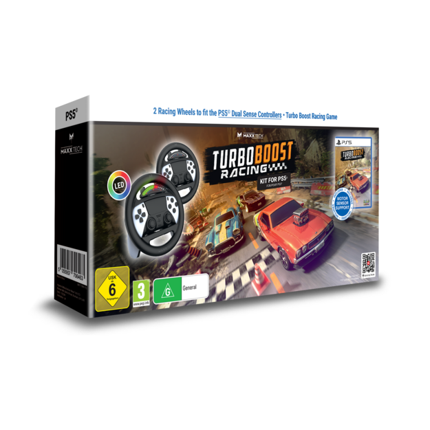 Maxx Tech - Turbo Boost Racing Kit - PlayStation 5