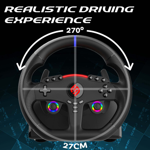 Subsonic - 270 GT-5 Steering Wheel (PS5/ PC)