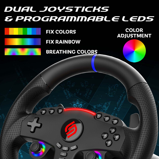 Subsonic - 270 GT-5 Steering Wheel (PS5/ PC)