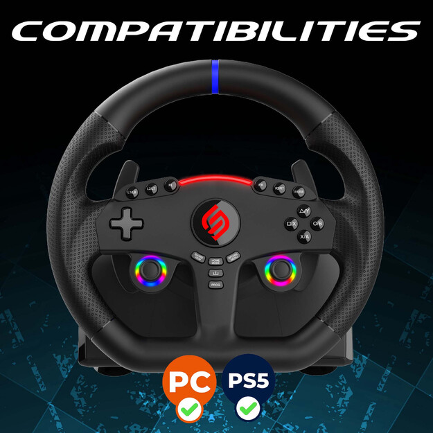 Subsonic - 270 GT-5 Steering Wheel (PS5/ PC)