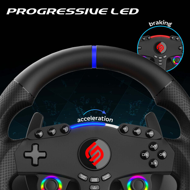 Subsonic - 270 GT-5 Steering Wheel (PS5/ PC)