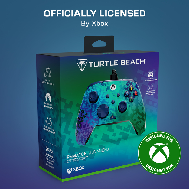 Turtle Beach  - Rematch Advanced Wired - Glitch Green