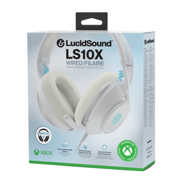 PowerA - LucidSound LS10X Gen 2 Wired Gaming Headset - Arctic Ice