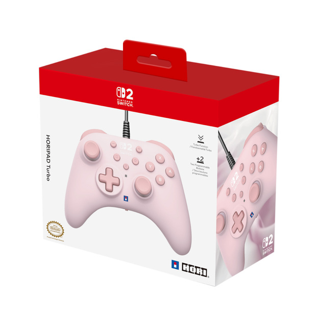 HORI - HORIPAD Turbo - Cozy Pink - Switch 2