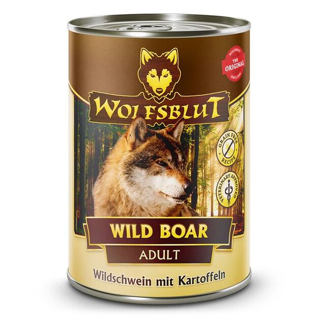 Wolfsblut - Wild Boar - wet food - 395 gr