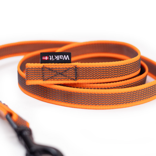 WalkFit - Anti-slip Tracking Leash without Handle - Orange - 5m x 2cm