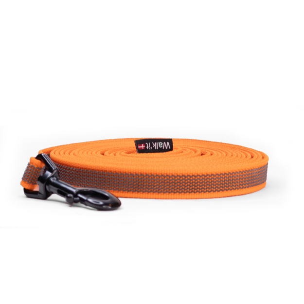 WalkFit - Anti-slip Tracking Leash without Handle - Orange - 5m x 2cm