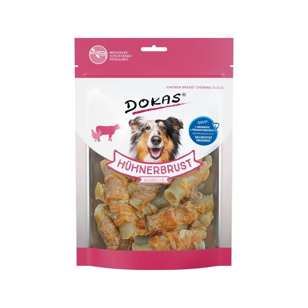 Dokas - Chicken Breast Chew Rolls - 250gr
