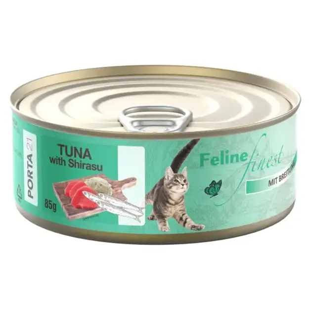 Porta21 - Feline Tuna Shirasu - 85 g