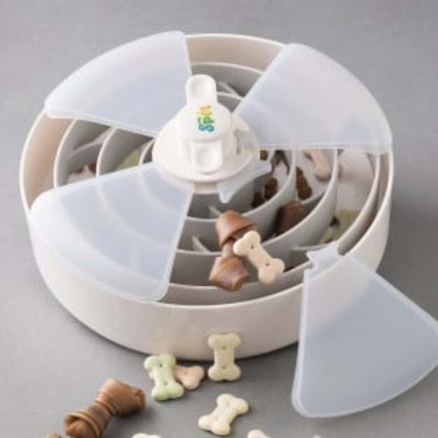 SPIN - Starter kit - Interactive Feeder Spiral - Grey with Twister - tricky