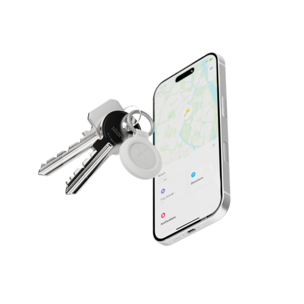 Xtorm - TravelTag 3-Pack - Ash White (iOS & Android)