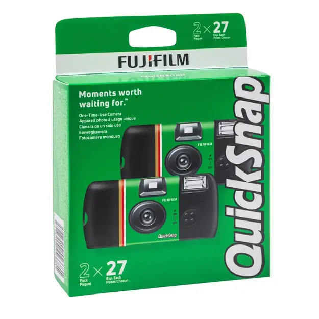 Fuji - QuickSnap disposable camera 2-pack