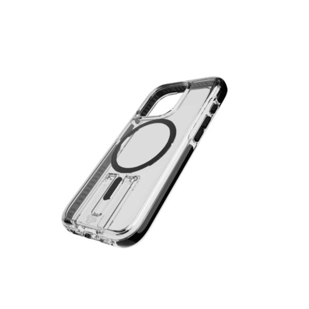 Tech21 - Evo Kick MagSafe iPhone 15 Pro Clear Black