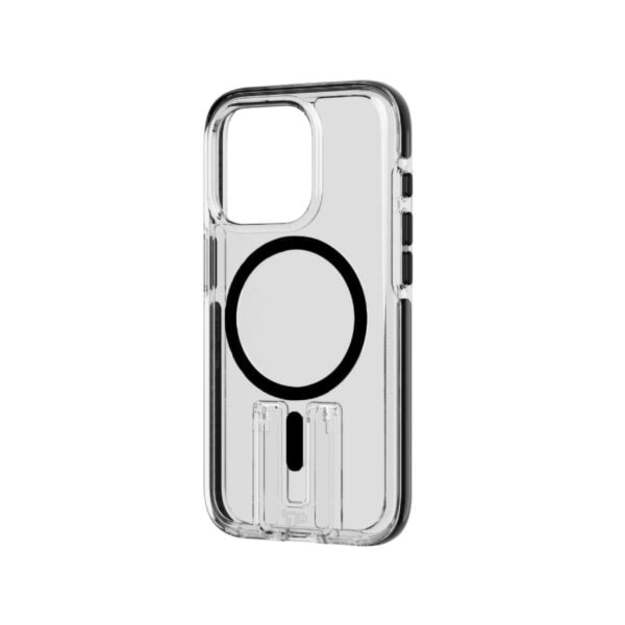 Tech21 - Evo Kick MagSafe iPhone 15 Pro Clear Black