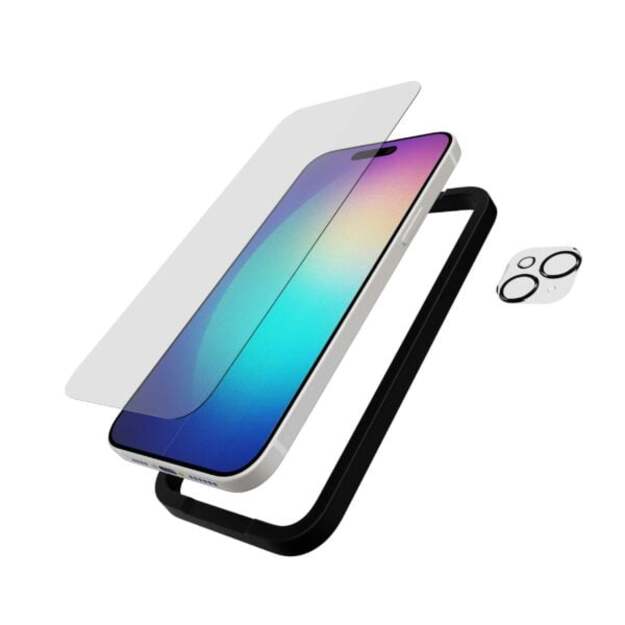 Tech21 - Impact Glass SET Screen/Camera - iPhone 15 Plus