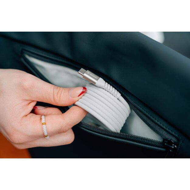 Verbatim - Sync & Charge Magnetic Cable - 100W USB-C to USB-C 120 cm