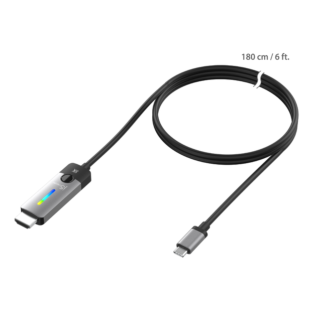 J5create - USB-C To HDMI 2.1 8K Cable