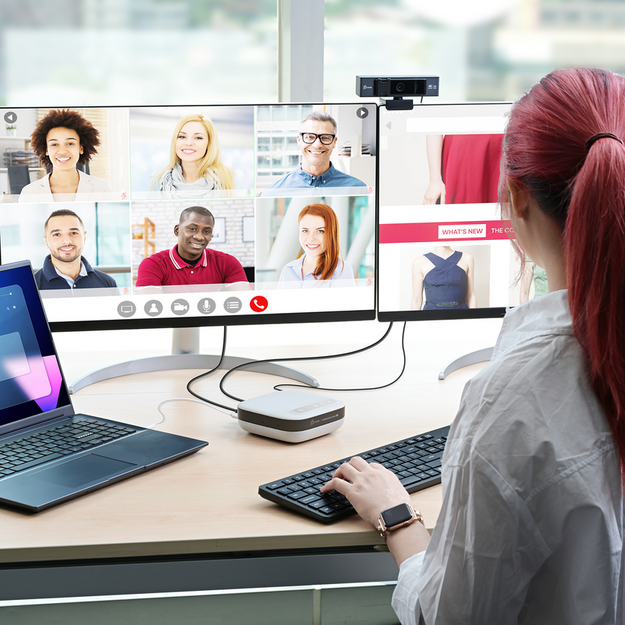 J5create - USB-C Dual 4k Speakerphone Dock Pro