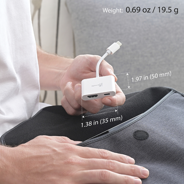 J5create - USB-C To 4K HDMI Adapter With Power Delivery