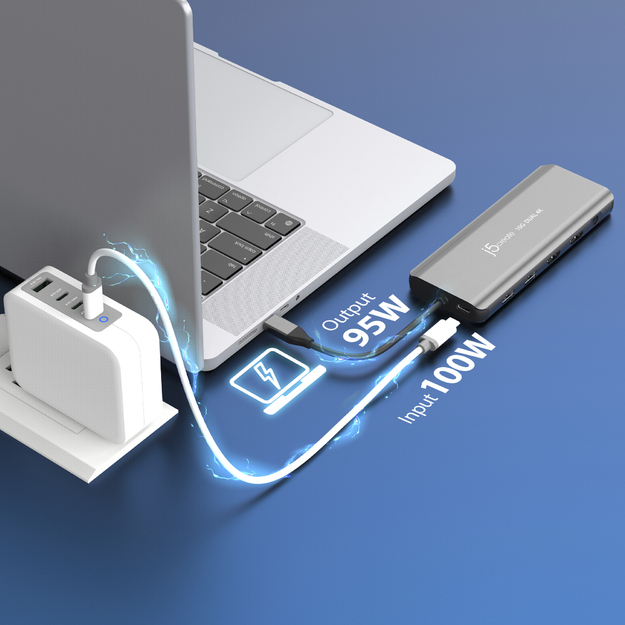 J5create - USB-C Dual 4K HDMI 10Gbps Mini Dock