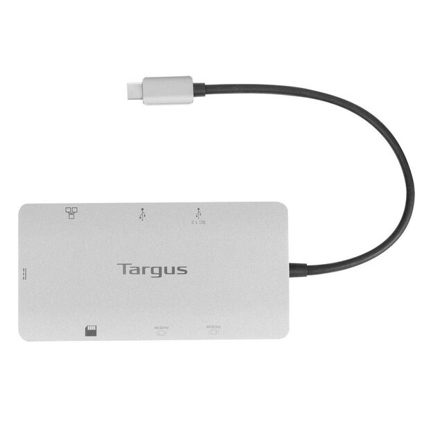Targus - Universal USB-C Dual HDMI 4K Dock w 100 W PD Pass-Thru - For MST enabled devices